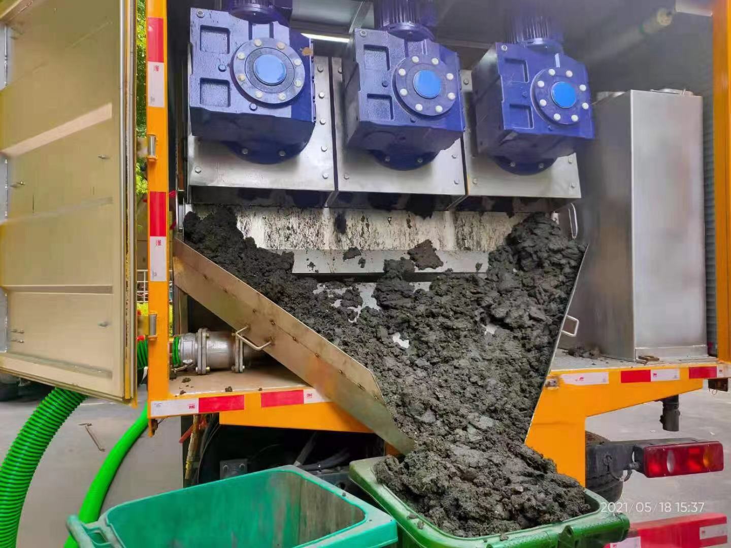 百色化粪池清掏城市维护站-泥浆净化干湿分离处理